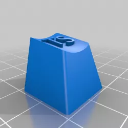 KEYCAP: Row 5, dcs, "TS"