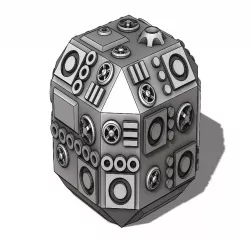 Lars Homestead- Fusion Generator Supply Tank (28mm scale)