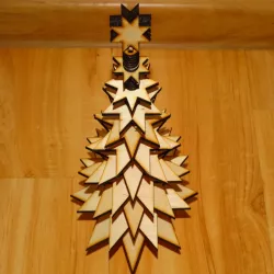 Lasercut Christmas tree