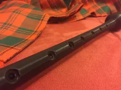 Long Practice Chanter (fully printable) for Highland Bagpipe
