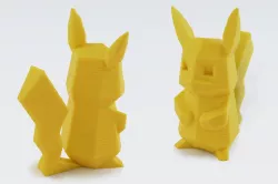 Low-Poly Pikachu