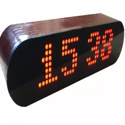 LW-Clock (Clock, Weather, temperature, humidity, atmospheric pressure, creeping line, remote monitoring)