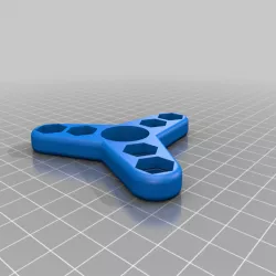 M8 Nut Weight Fidget Spinner