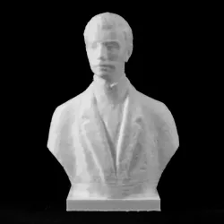Magyar Ede Bust in Szeged, Hungary