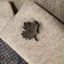 Maple Leaf Button 