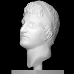 Marble Head of a Hellenistic Ruler at The Metropolitan Museum of Art, New York