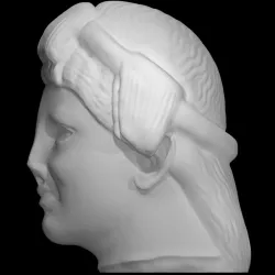 Marble Head of Apollo at The Metropolitan Museum of Art, New York