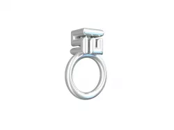 Maze "cube" Ring
