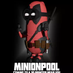 Minionpool (Deadpool) Mini Figure