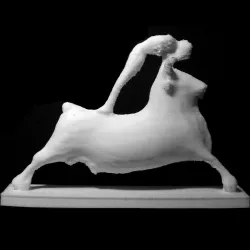 Minoan bull leaper at The British Museum, London