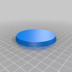 My Customized Miniature Base 37mm x 5mm