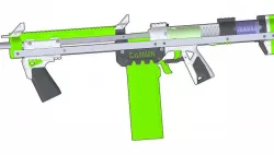 Nerf Caliburn U - Simplified Edition