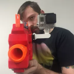Nerf Rivals Go Pro Mount for side rails