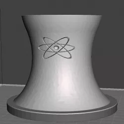 Nuclear Plant Planter