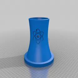 Nuclear Power Plant Coin Holder &  PI Case with LED & Camera