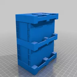 Pallet Bin 1/14 Forklift Compatible Carson Lesu