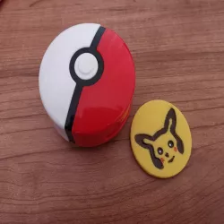 Pikachu - Pokemon - McDonald’s toy  - coin - disk
