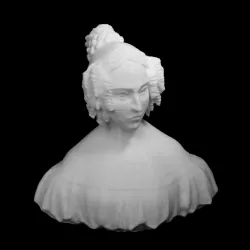 Queen Louisa-Marie at The Fine Arts Museum in Brussels, Belgium