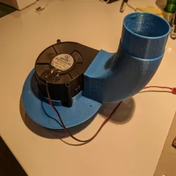 Radial fan exhaust adapter (Type 9733)