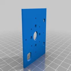 RC Plane Motor Plate