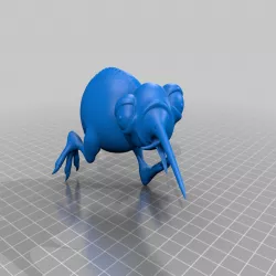 running baby barry from daz (ready to print)