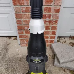 Ryobi Blower to Weed Eater Gutter Cleaner adapter