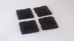 Scattered Stone Work Bricks