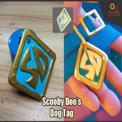 Scooby Doo Dog Tag