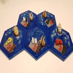 settlers of catan harbor remix (magnetic)