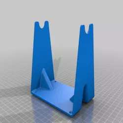 Simple filament spool holder with inner wheel