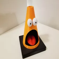 Skidward The Road Cone