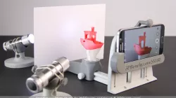 Smartphone Photo Studio for #3DBenchy and tiny stuff