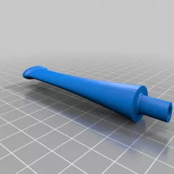 Smoking pipe stem