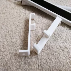 Somfy solar panel clip