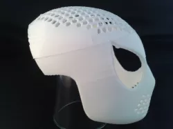 spiderman / venom faceshell mask