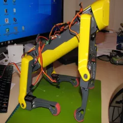 SpotMicro, simple version, Servo horn T25