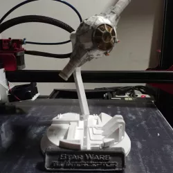 Star Wars Tie Interceptor Stand.