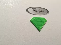 SUPERMAN LOGO REFRIGERATOR MAGNET
