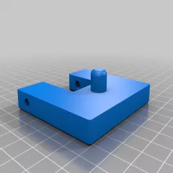 Table saw stop button lever