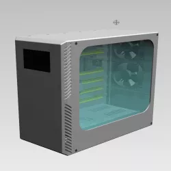 Universal 3D printer case DIY base