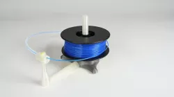 Universal stand-alone filament spool holder (Fully 3D-printable)