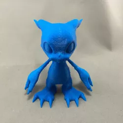 Veemon Action Figure Toy Statue