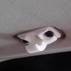 VW Caddy sun visor clip