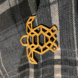 Wireframe turtle