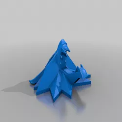 Witcher medallion with bigger loop