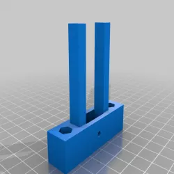 X-axis belt tensioner Anet A8 for toothed idlerbearing 16T FREECAD BLUEPRINT ATTACHED