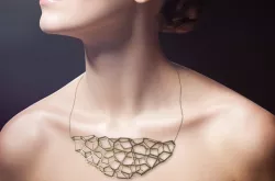 3D voronoi necklace