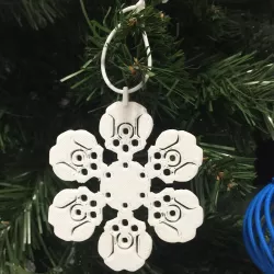 4-LOM Flake Christmas Decoration