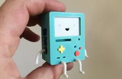 Adventure Time BMO -Sitting with faces to change