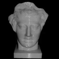 Antefix (end-tile) head of the Gorgon nr1 at The British Museum, London